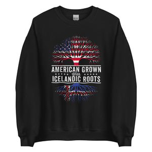 American Grown Icelandic Roots Flag Sweatshirt