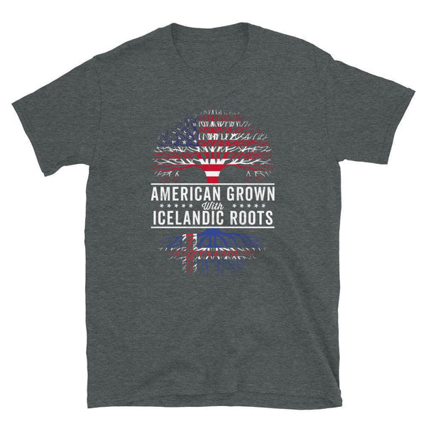 American Grown Icelandic Roots Flag T-Shirt