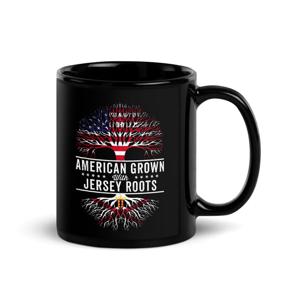 American Grown Jersey Roots Flag Mug