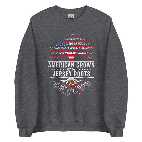 American Grown Jersey Roots Flag Sweatshirt