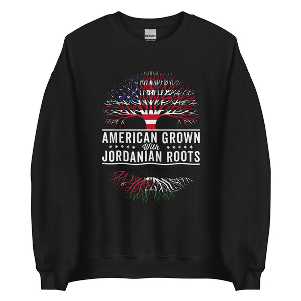 American Grown Jordanian Roots Flag Sweatshirt