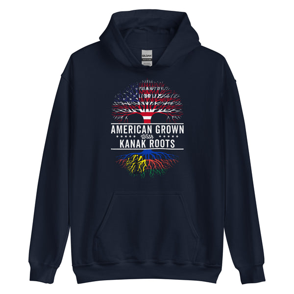 American Grown Kanak Roots Flag Hoodie