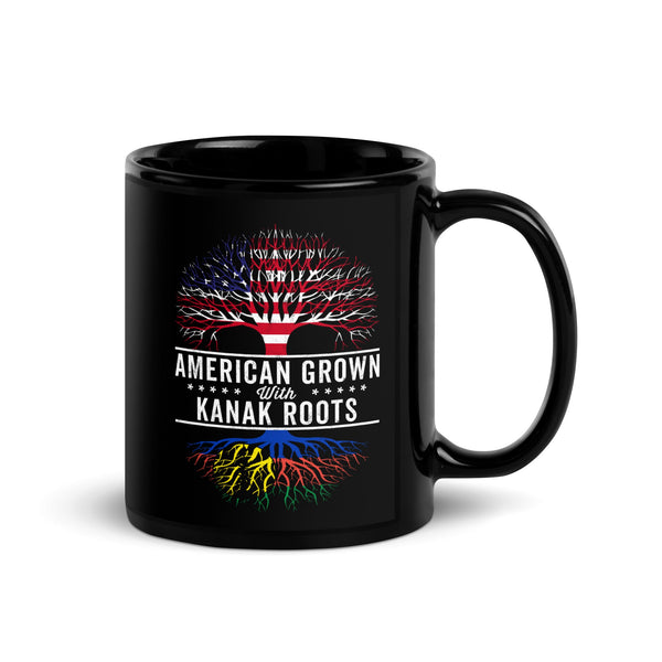 American Grown Kanak Roots Flag Mug