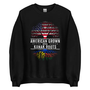 American Grown Kanak Roots Flag Sweatshirt