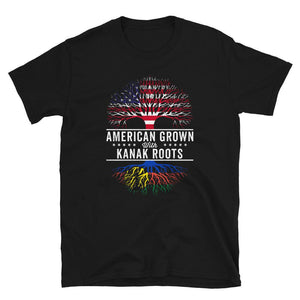 American Grown Kanak Roots Flag T-Shirt