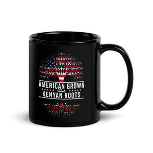 American Grown Kenyan Roots Flag Mug