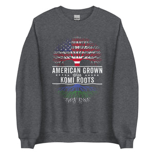 American Grown Komi Roots Flag Sweatshirt