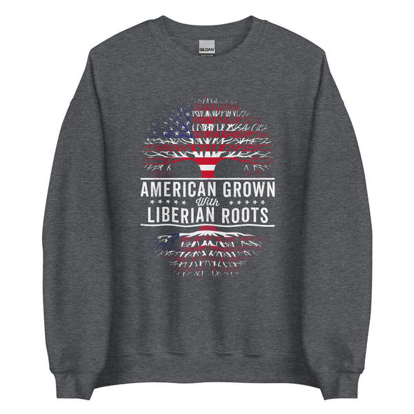 American Grown Liberian Roots Flag Sweatshirt