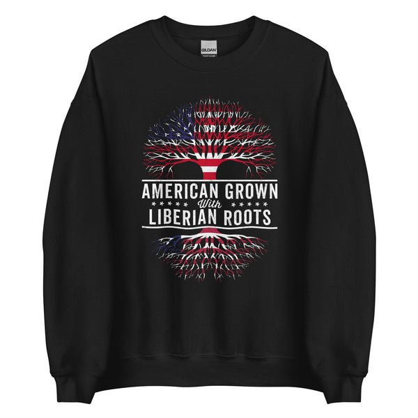 American Grown Liberian Roots Flag Sweatshirt