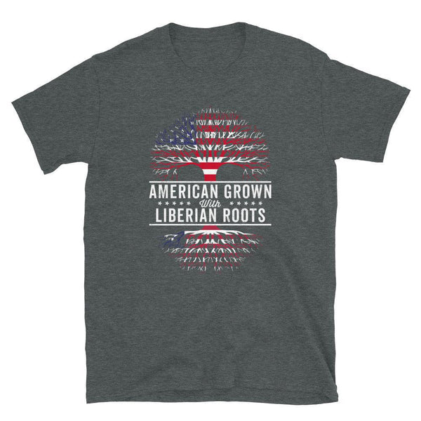 American Grown Liberian Roots Flag T-Shirt