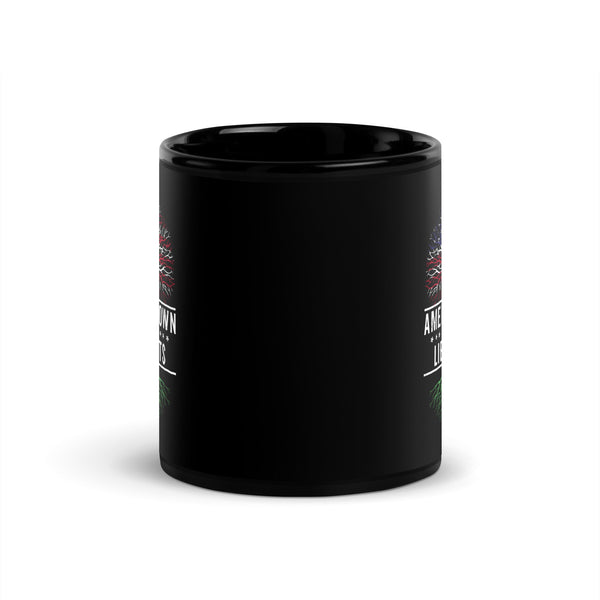 American Grown Libyan Roots Flag Mug