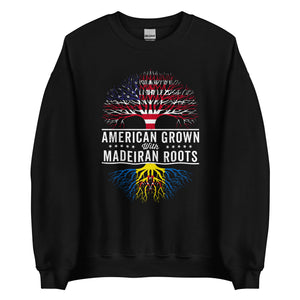 American Grown Madeiran Roots Flag Sweatshirt