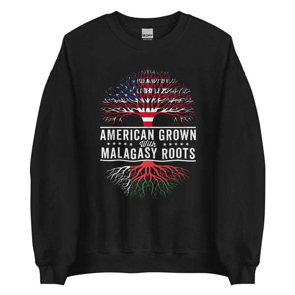 American Grown Malagasy Roots Flag Sweatshirt