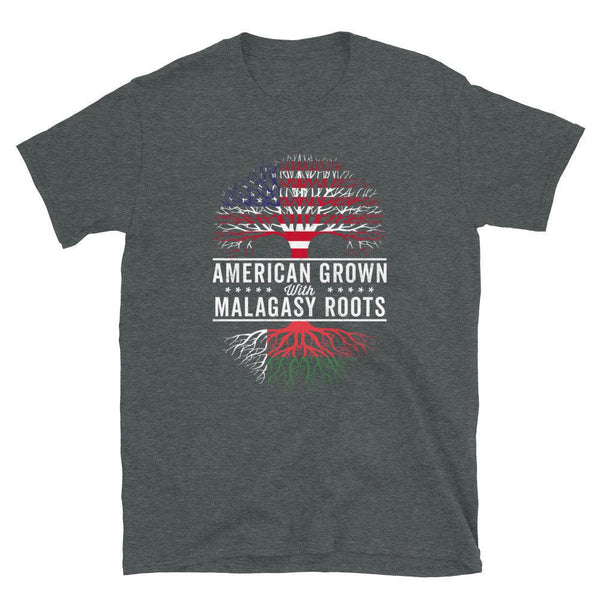 American Grown Malagasy Roots Flag T-Shirt