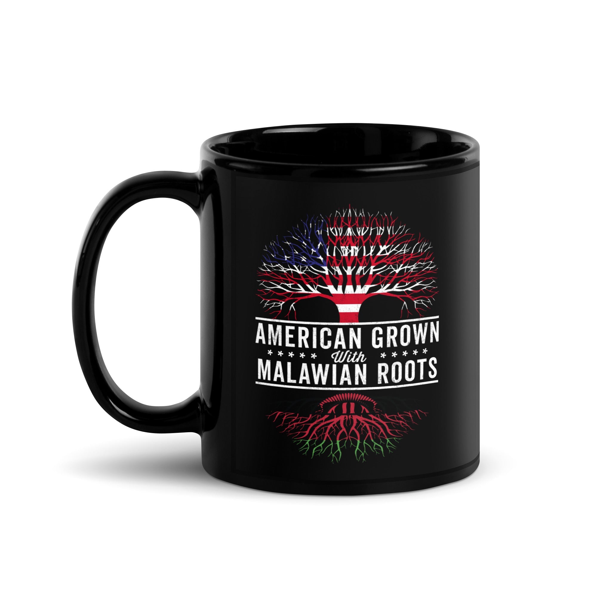 American Grown Malawian Roots Flag Mug