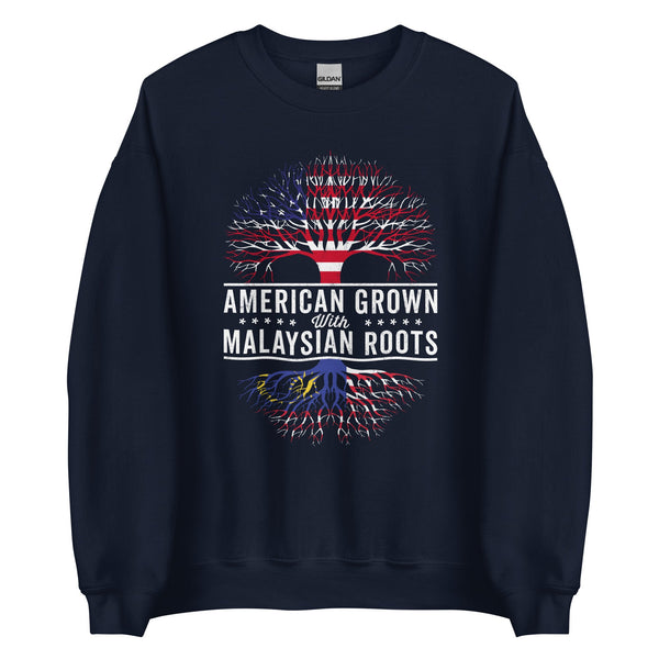 American Grown Malaysian Roots Flag Sweatshirt