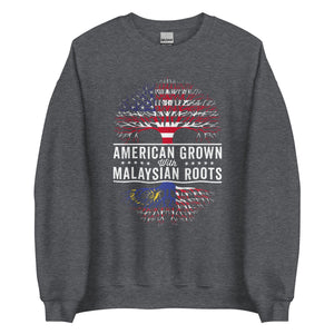 American Grown Malaysian Roots Flag Sweatshirt