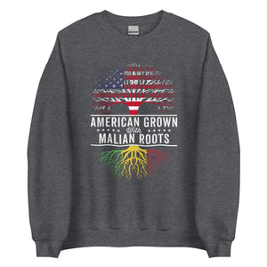 American Grown Malian Roots Flag Sweatshirt