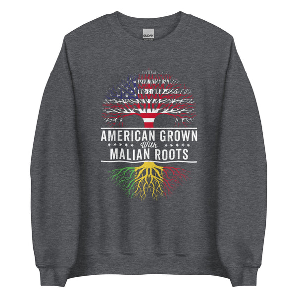 American Grown Malian Roots Flag Sweatshirt