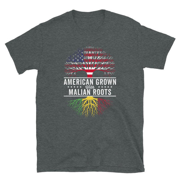 American Grown Malian Roots Flag T-Shirt