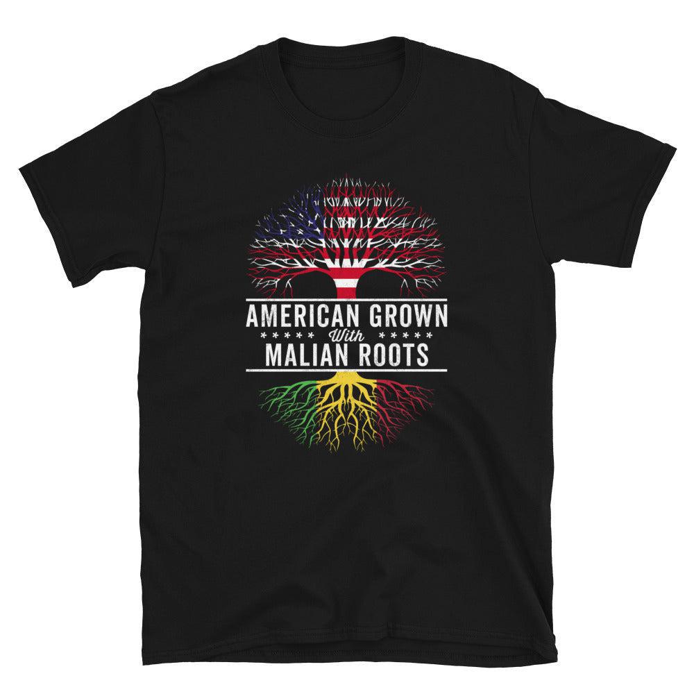 American Grown Malian Roots Flag T-Shirt