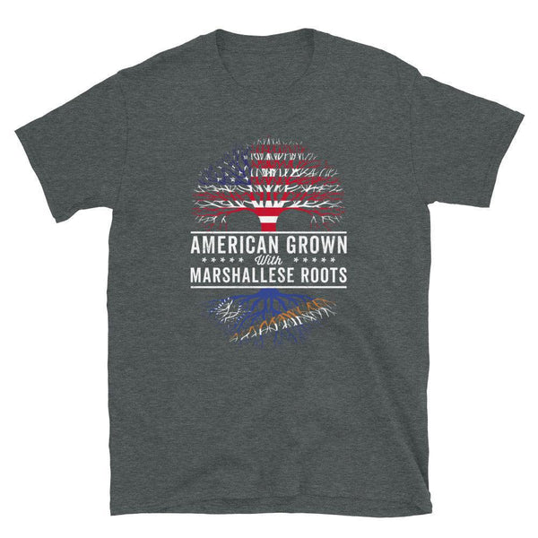 American Grown Marshallese Roots Flag T-Shirt