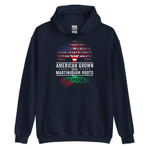 American Grown Martiniquan Roots Flag Hoodie
