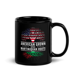 American Grown Martiniquan Roots Flag Mug