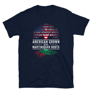 American Grown Martiniquan Roots Flag T-Shirt