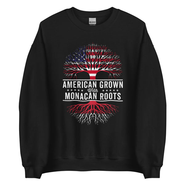 American Grown Monacan Roots Flag Sweatshirt