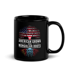 American Grown Mongolian Roots Flag Mug