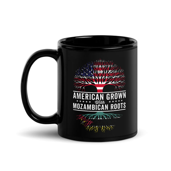 American Grown Mozambican Roots Flag Mug