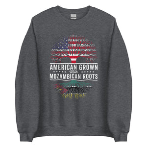 American Grown Mozambican Roots Flag Sweatshirt