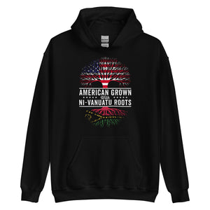 American Grown Ni Vanuatu Roots Flag Hoodie