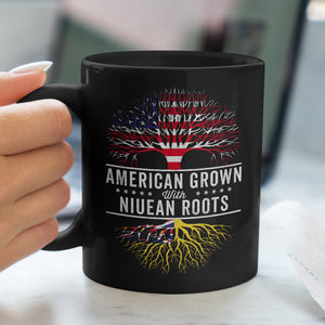 American Grown Niuean Roots Flag Mug