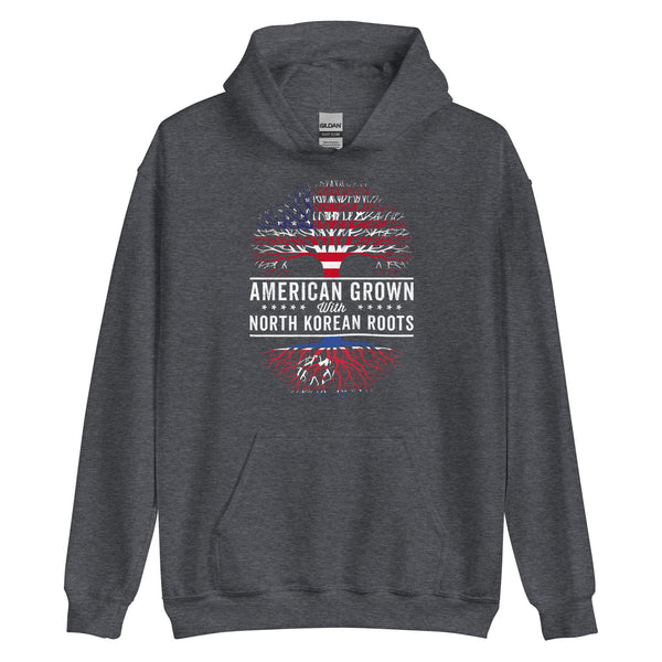 American Grown North Korean Roots Flag Hoodie