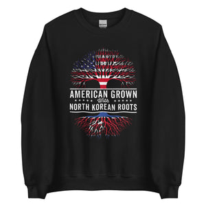 American Grown North Korean Roots Flag Sweatshirt