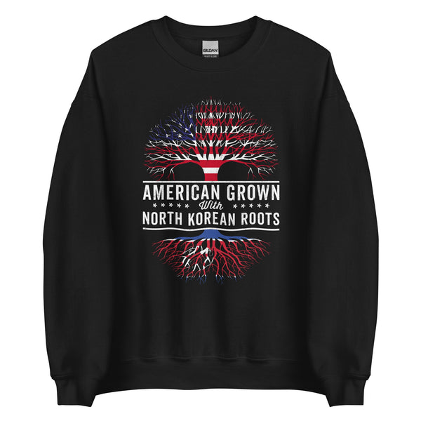 American Grown North Korean Roots Flag Sweatshirt