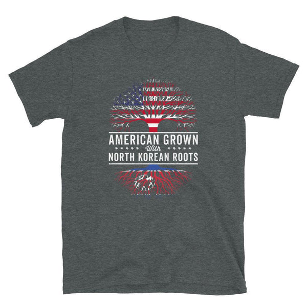 American Grown North Korean Roots Flag T-Shirt