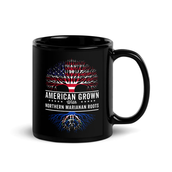 American Grown Northern Marianan Roots Flag Mug