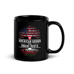 American Grown Omani Roots Flag Mug