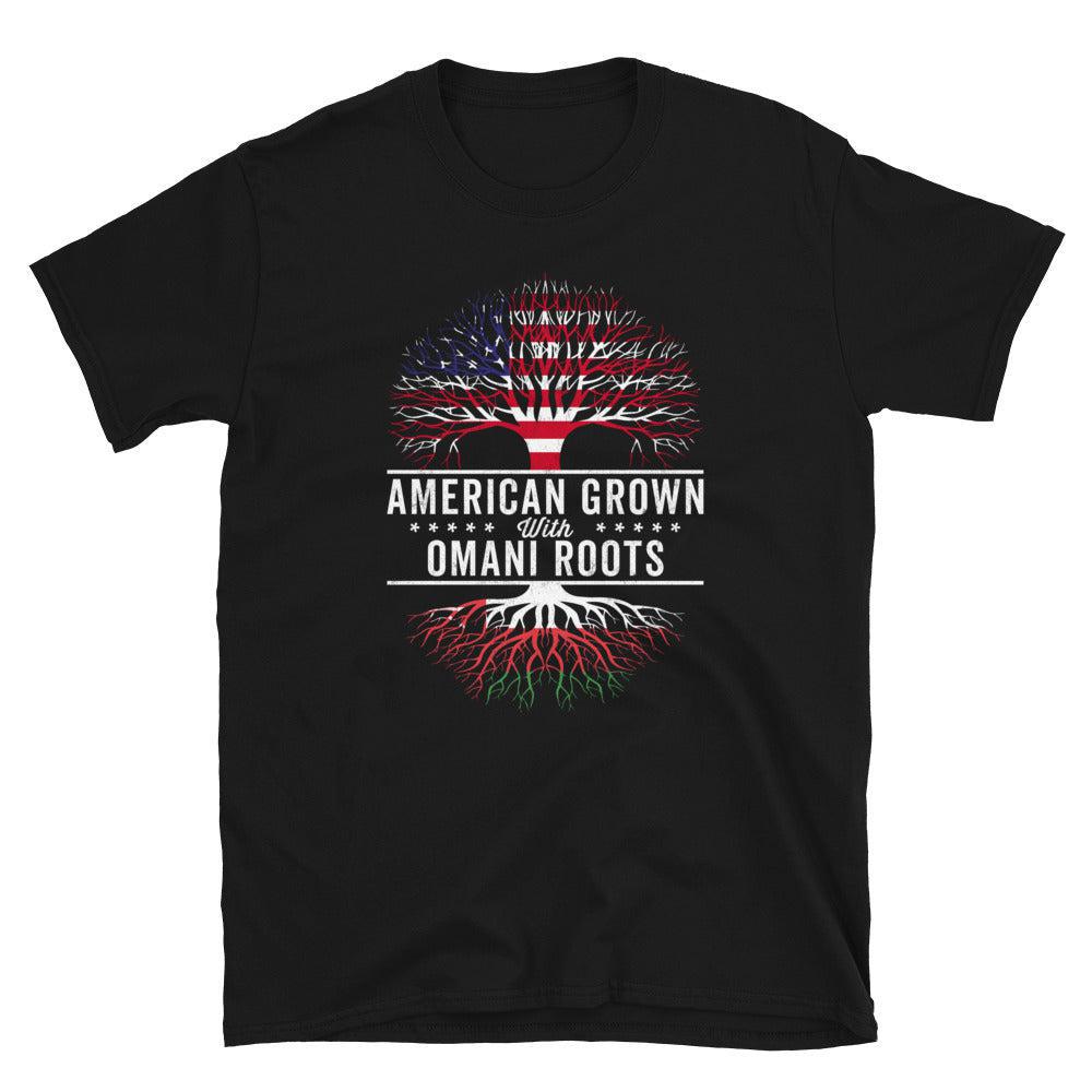 American Grown Omani Roots Flag T-Shirt