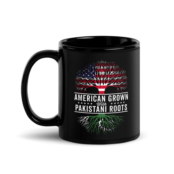 American Grown Pakistani Roots Flag Mug