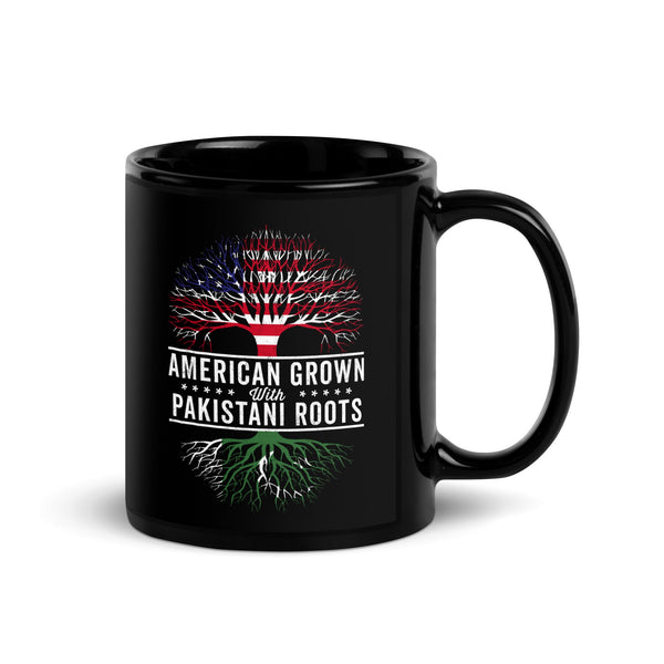 American Grown Pakistani Roots Flag Mug