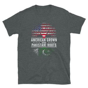 American Grown Pakistani Roots Flag T-Shirt