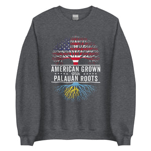 American Grown Palauan Roots Flag Sweatshirt