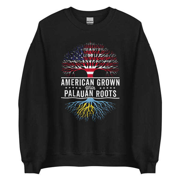 American Grown Palauan Roots Flag Sweatshirt