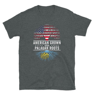 American Grown Palauan Roots Flag T-Shirt