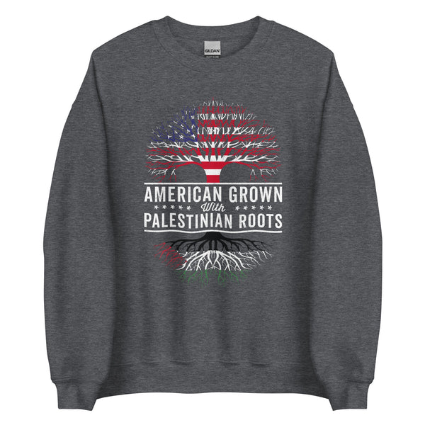 American Grown Palestinian Roots Flag Sweatshirt