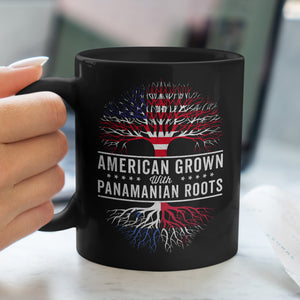 American Grown Panamanian Roots Flag Mug